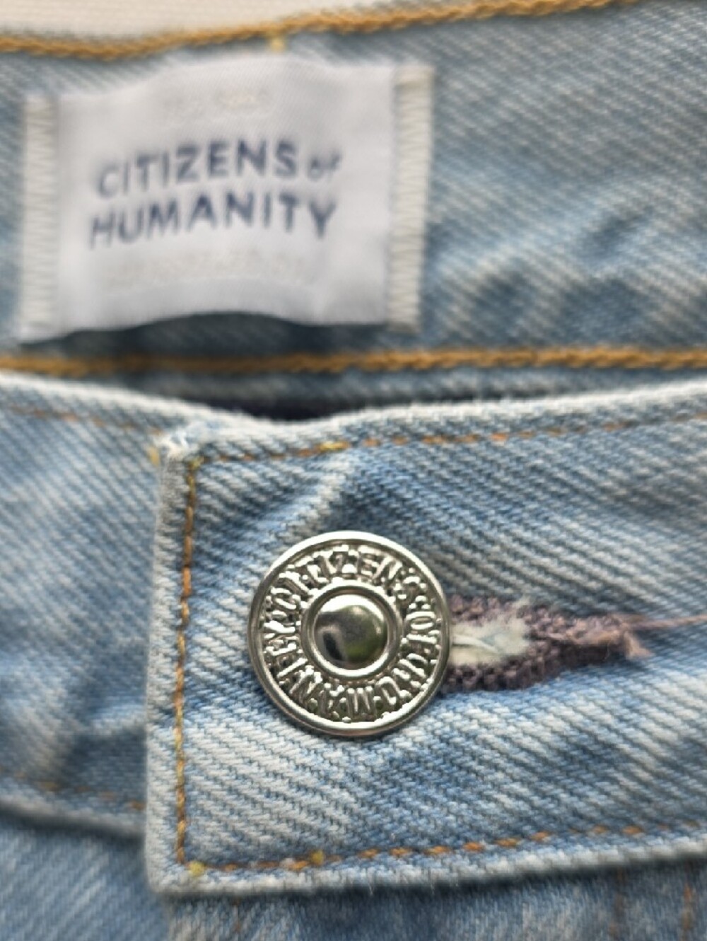 NEW $248 CITIZENS OF HUMANITY GAUCHO JEANS IN LIGHT BLUE SIZE 29 - Picture 5 of 14